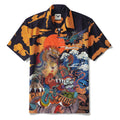 Japanese Ukiyo-e No. 5 By RLoN Hawaiian Shirt for Men Short Sleeve Camp Collar Shirt