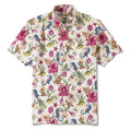 Yiume® Hawaiian Shirt For Men Shirt 100% Cotton Hawaiian Shirt Red Marine Life