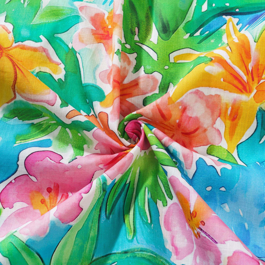 Vacation Hawaiian Shirt 100% Cotton Men's Colorful Short Sleeve Button-down Aloha Shirt Get Ready For Vacation