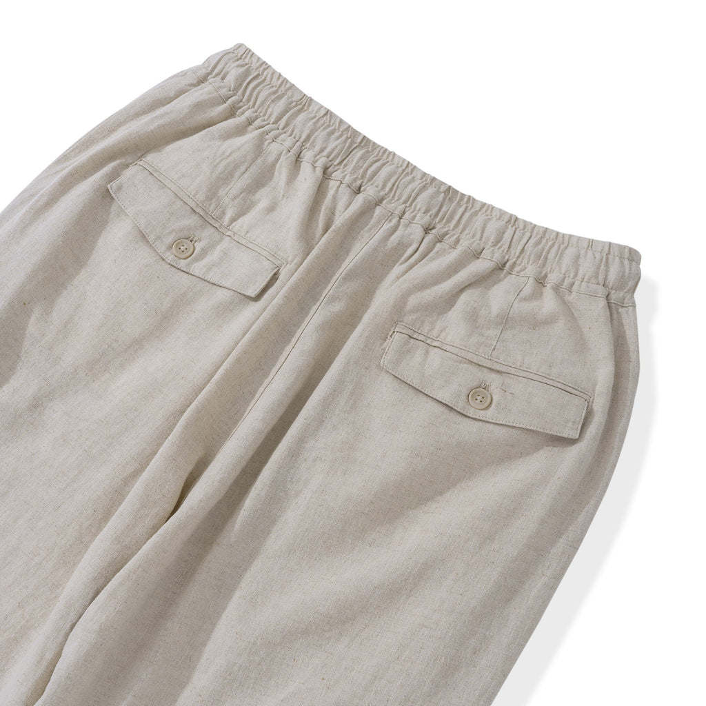 Linen Pant For Men Versatile Linen 5-Pocket Long Pants （Flaxen） Boracay 5-pocket Linen Pants
